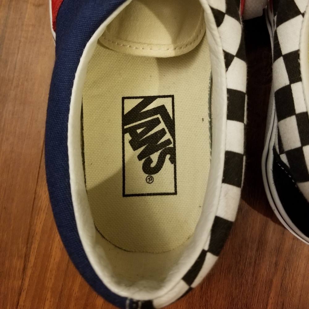 NWOT Patchwork Vans - Picture 6 of 7